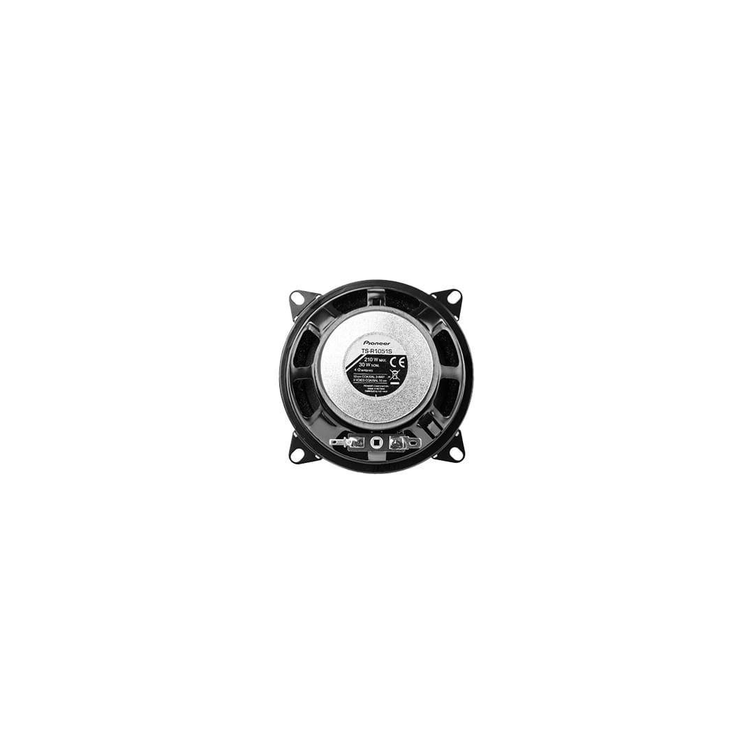 This sporty Pioneer TS-R1051S car door audio stereo speakers taps the full potential of your in-car audio with loud and clear output
