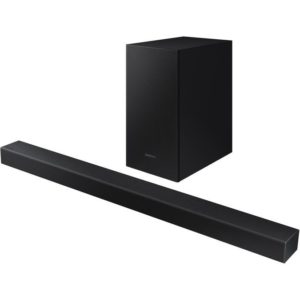 An image of a Samsung HW-T450 Soundbar from Hi-Res Audio in Nairobi