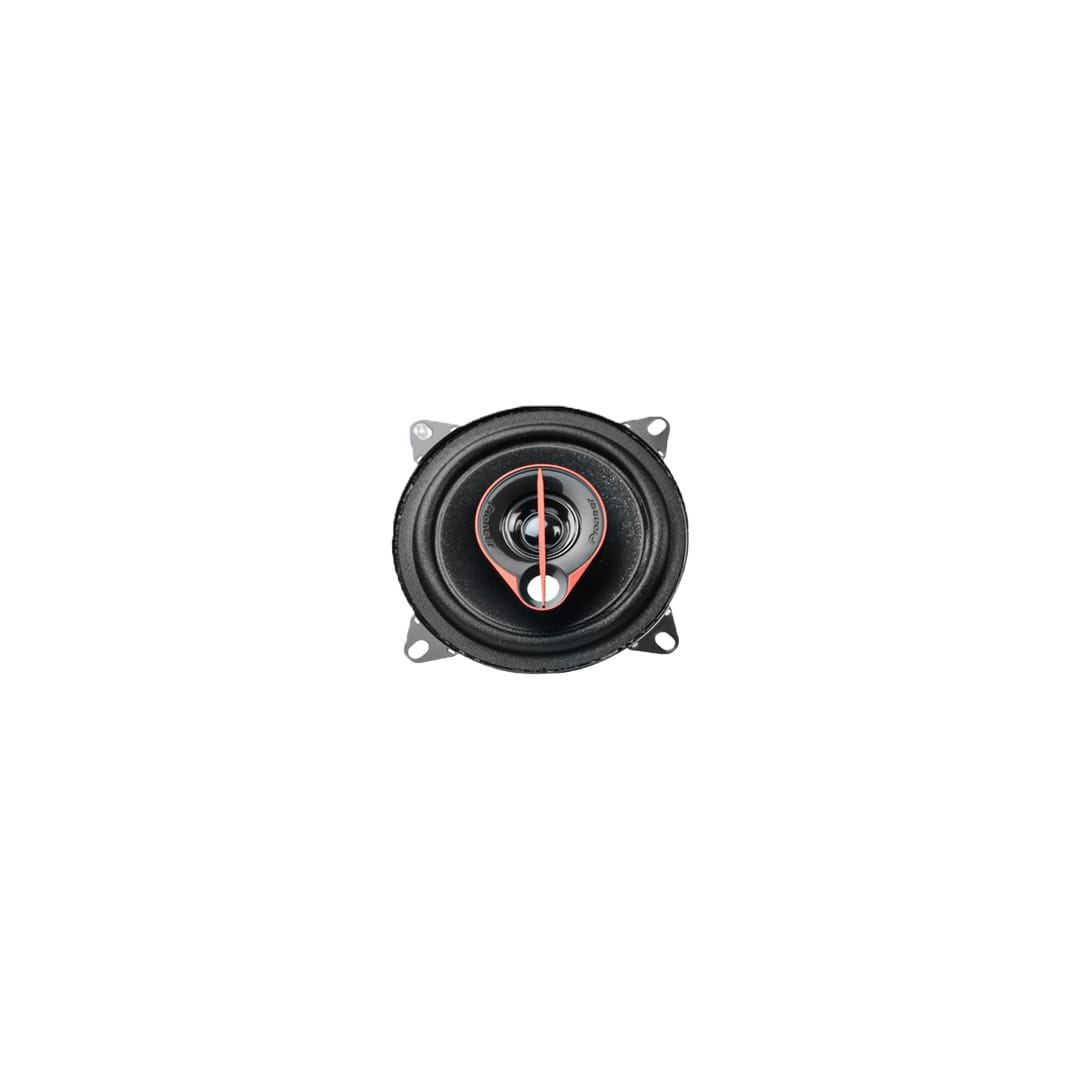 This sporty Pioneer TS-R1051S car door audio stereo speakers taps the full potential of your in-car audio with loud and clear output