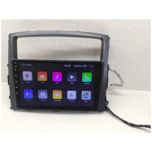 A picture of 9 inch Android Car Stereo GPS Navigation Multimedia Player For Pajero Sport 2010.