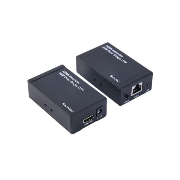 Resender HDMI Extender Sender & Receiver Over Cat 6 | Hi-Res Audio KE