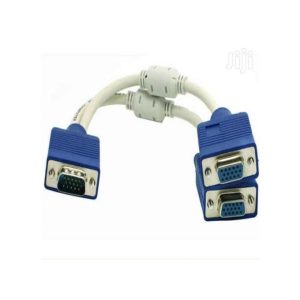 A picture of double Vga Splitter Cable 2 Ways