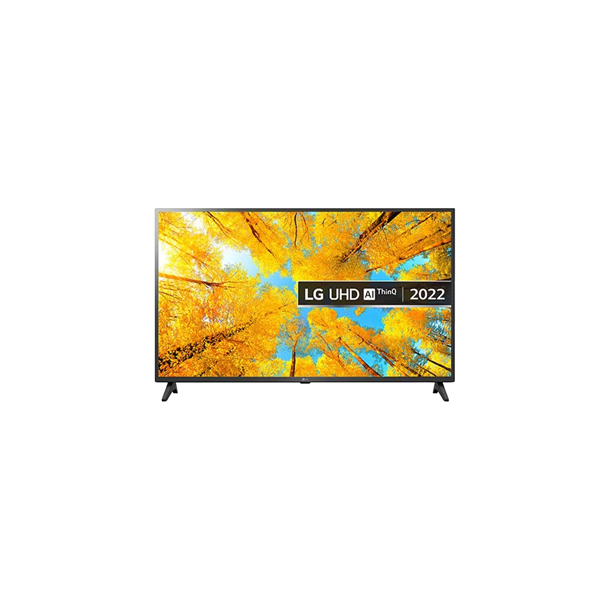An image of an LG 55-inch 55UQ75006 4K UHD Smart Tv with Active HDR from the an authorized dealers of genuine TCL Tvs in Kenya