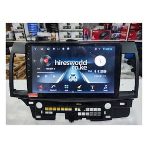 An image of Mitsubishi Lancer 2010 Android Car Radio receiver from the leading dealers of genuine car radios receivers in Kenya