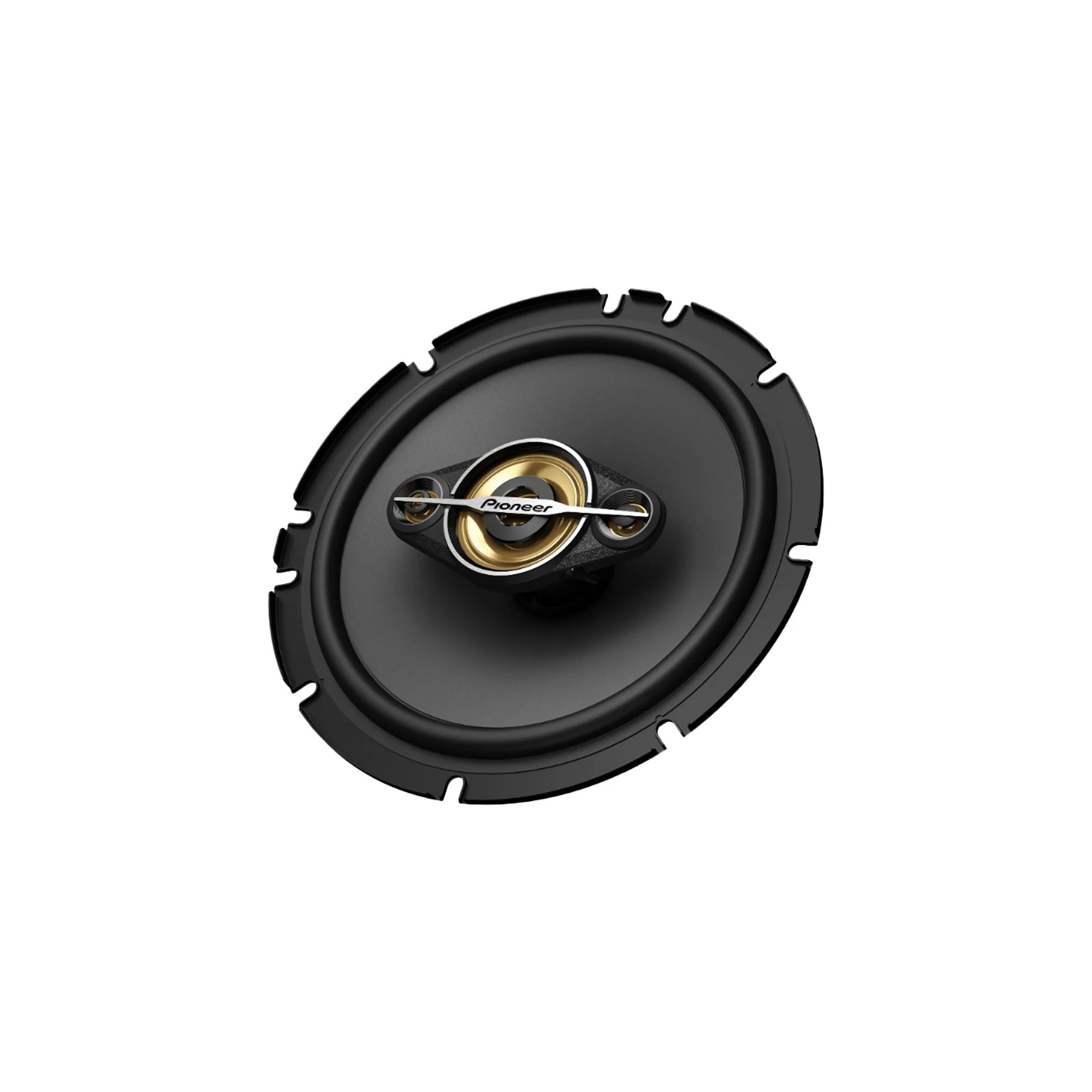 A picture of Pioneer TS-TS-A1688S car door midrange speakers from Hi-Res Audio KE in Nairobi