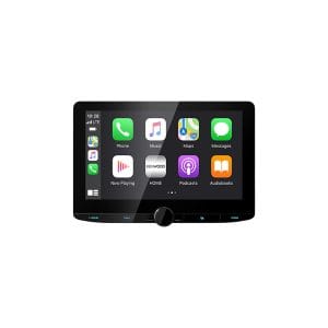 Kenwood DMX9720XS 10.1-inch floating digital multimedia receiver with wireless CarPlay Android Auto at Hi-Res Audio KE
