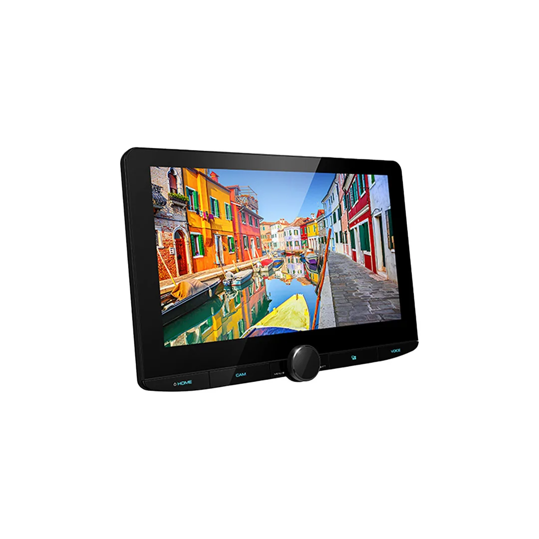 Kenwood DMX9720XS 10.1-inch floating digital multimedia receiver with wireless CarPlay Android Auto at Hi-Res Audio KE