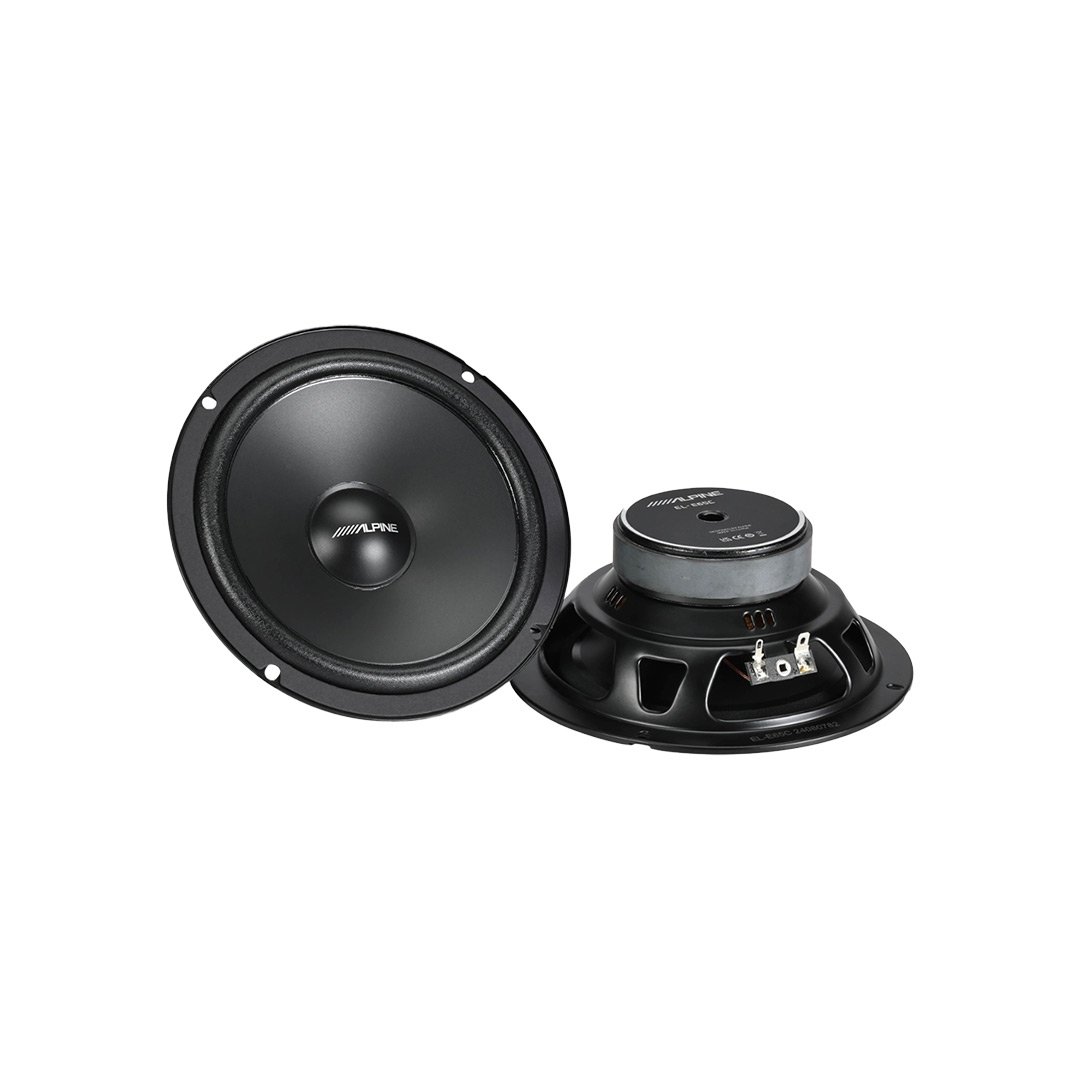 Alpine EL-E65C 6.5-inch 2-Way Component Speakers Woofer and Tweeter Set available in Kenya at Hi-Res Audio KE