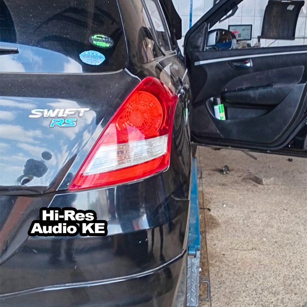 2014 Suzuki Swift RS car audio upgrade fitted by Hi-Res Audio KE