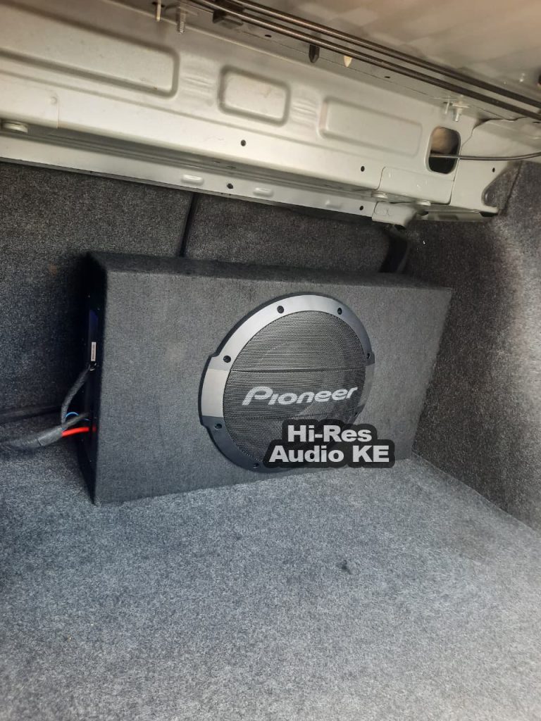 2015 Mazda Axela fitted with Pioneer TS-WX1010LA