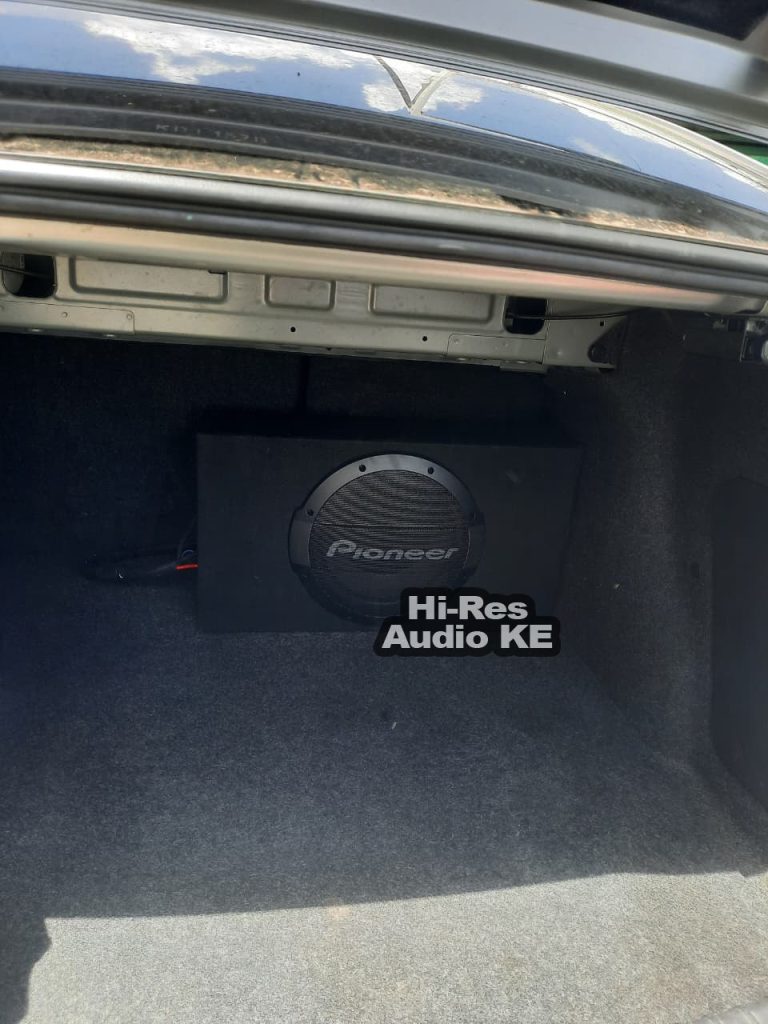 2015 Mazda Axela fitted with Pioneer TS-WX1010LA