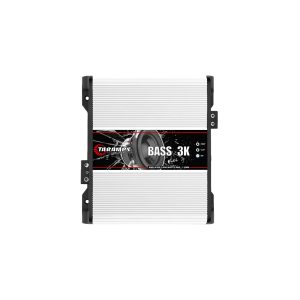 Taramps Bass 3K monoblock car audio amplifier delivering 3000 Watts RMS for sub-bass