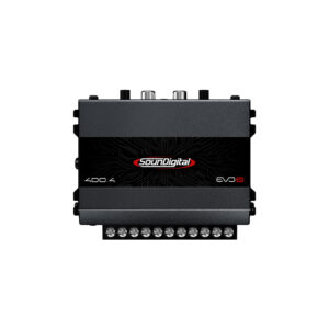 SounDigital 400.4 EVO6 4-channel car amplifier 4 x 66W RMS at 4 Ohms at available at Hi-Res Audio KE in Kenya