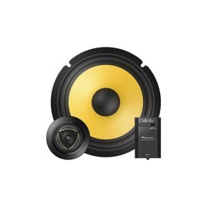 Pioneer TS-D1740C 6.5-inch 2-way component car speakers with crossover 100W RMS at Hi-Res Audio KE