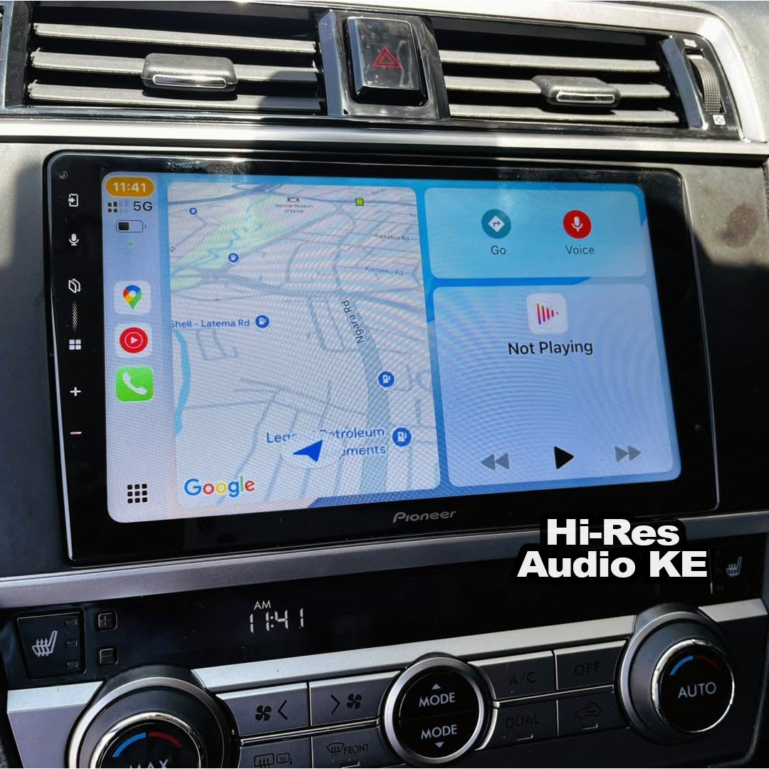 2017 Subaru Outback fitted with Pioneer DMH-AP6650BT digital multimedia receiver